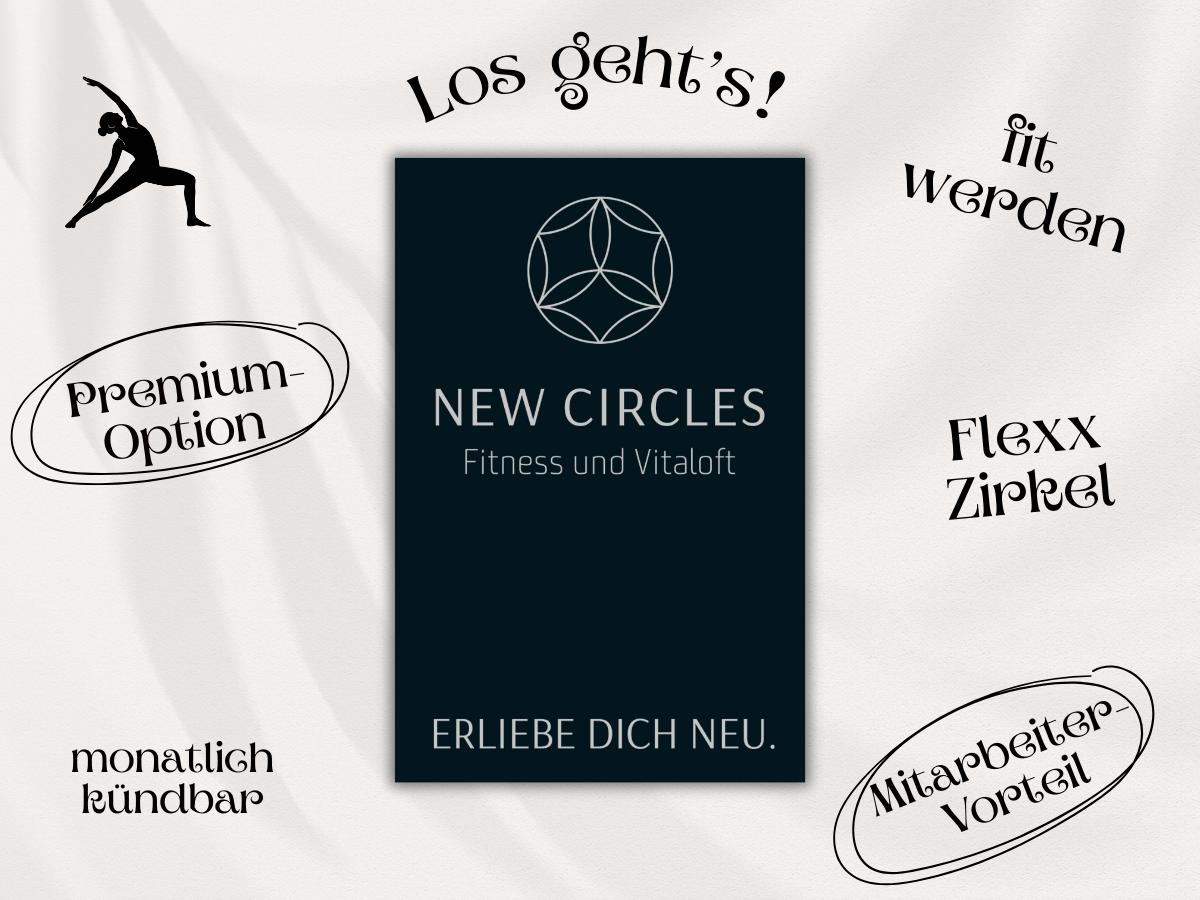 Mehr über den Artikel erfahren Neues Benefit: Vergünstigte Mitgliedschaft im Fitness-Studio New Circles Schwerin